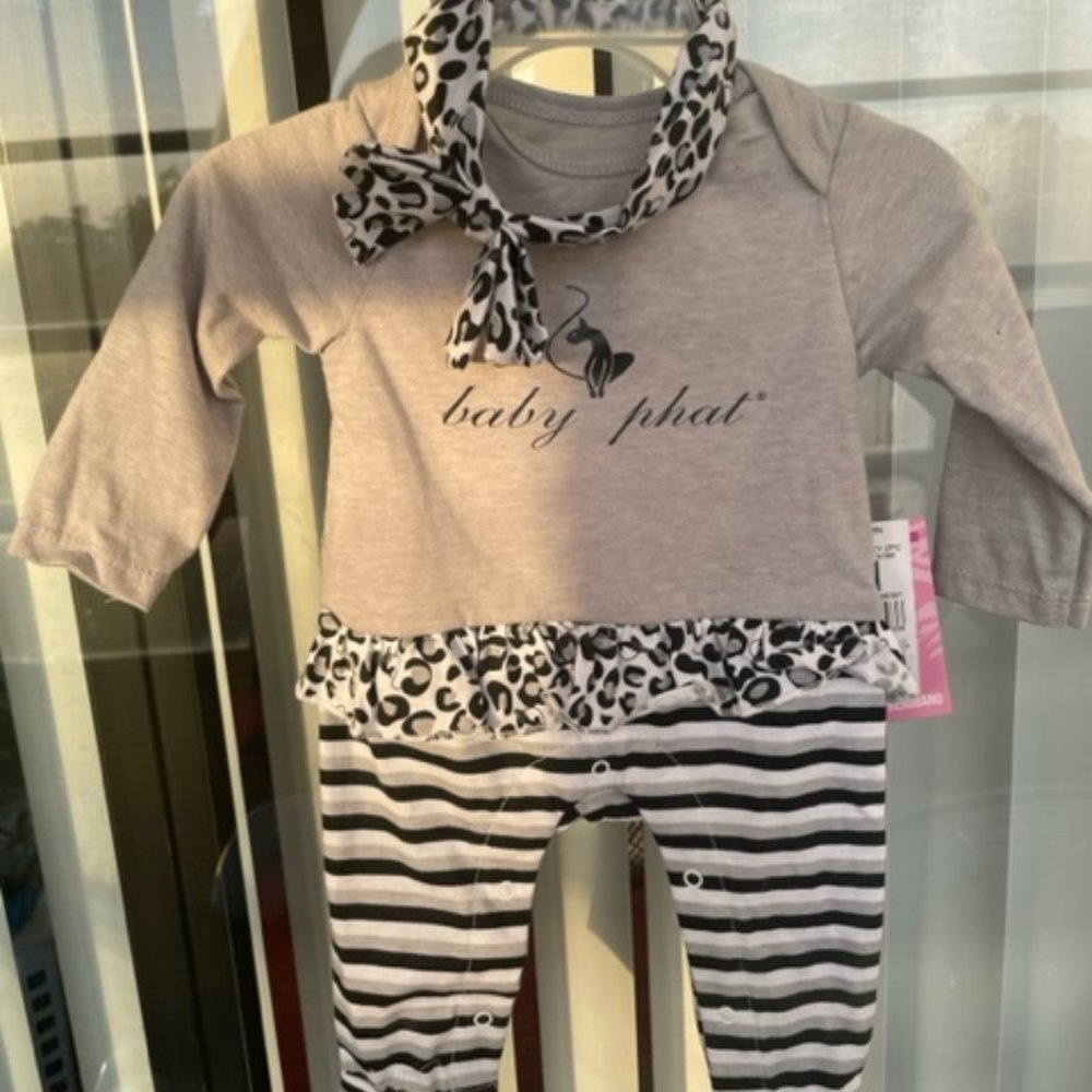 Baby Phat Creeper and Headband